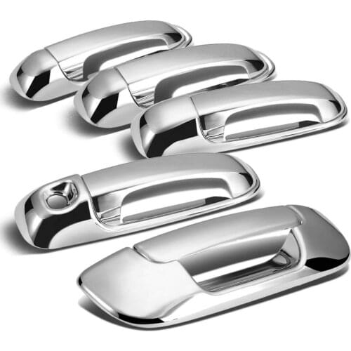 Chrome Tailgate COVER + Door Handle Cover Fit for Dodge Ram 1500 2500 3500 4DR