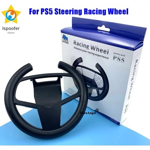 Games Accessories Racing Steering Wheel Durable Game Remote Controller Driving Handle for PlayStation 5 PS5 Gamepads