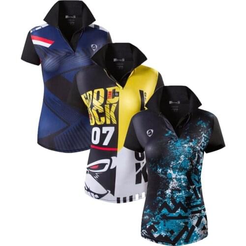 Jeansian 3 Pack Women Short Sleeve T-Shirt Tee Shirts Tshirt Golf Tennis Badminton SWT282_283_284_Black (Please choose US size)