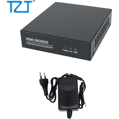 TZT H.265 Encoder H.264 HDMI-Compatible Video Encoder HDMI-Compatible To RJ45 Video Card For Live Streaming XE3AV400