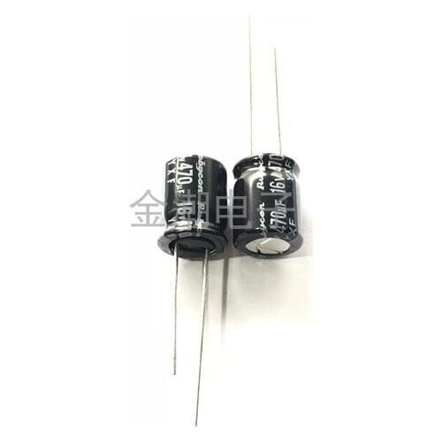 Original new 100% 16V470UF 10X12.5 16YXF470MEFC 470UF 16V aluminum electrolytic capacitor (Inductor)
