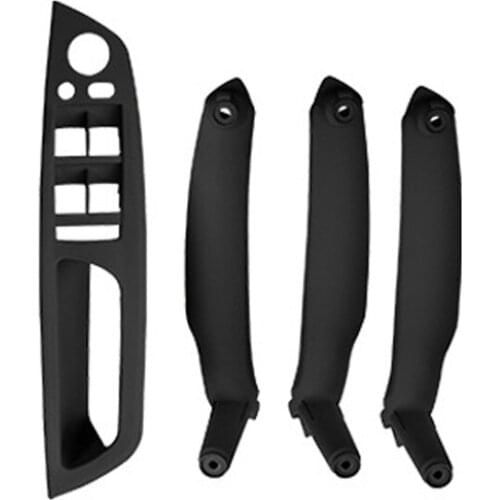 Car Interior Door Armrest Handle Inner Panel Pull Trim Cover for BMW X5 E70 X6 E71 2007-2014 Auto Accessories LHD RHD