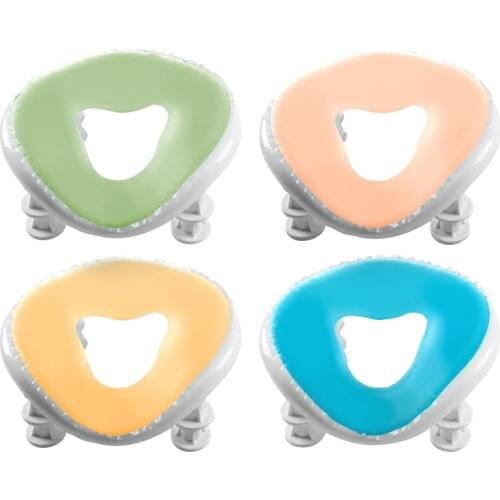 Face Silica gel pillow with holder round hole Gel Spa Pillow Massage Bed Medical Beauty bed pillow for Health Massage cushion