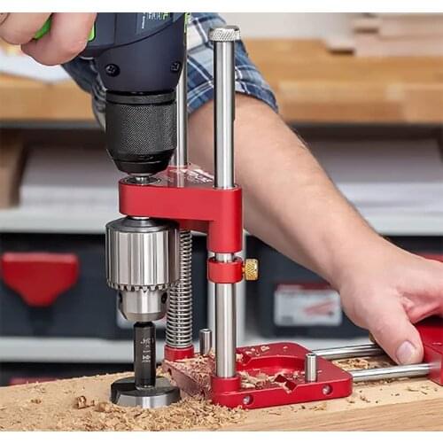 Portable Positioner Drilling Locator Woodpeckers Precision Woodworking Locator Accessories DIY Wood Tools
