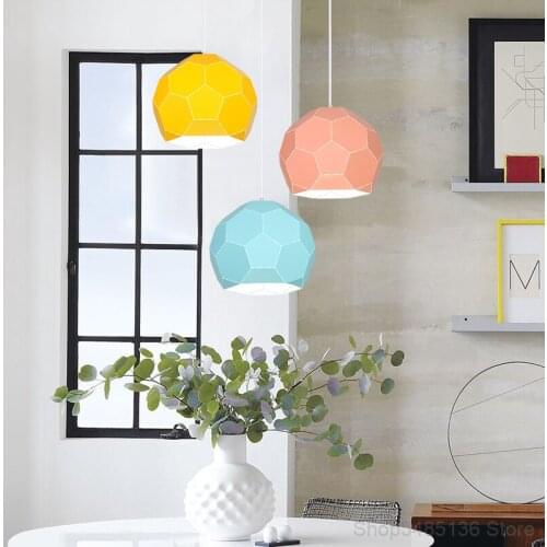 Industrial Light Nordic LED Restaurant Pendant Lights Bar Counter Coffee Shop Hanging Lamp Living Room Kitchen Lighting Fixture