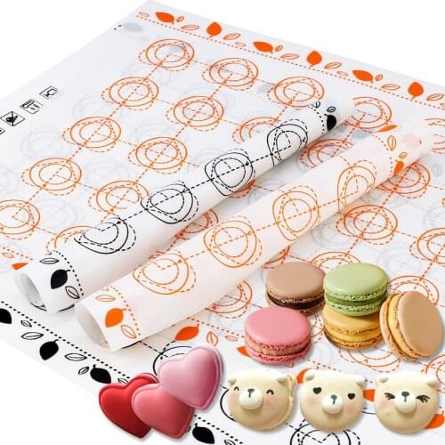 Silicone Baking Mat Fondant Bakeware Macaron Oven Home Non Stick Baking Tools for Cakes Pastry Tools Sheet Dough Roll Mats Pad