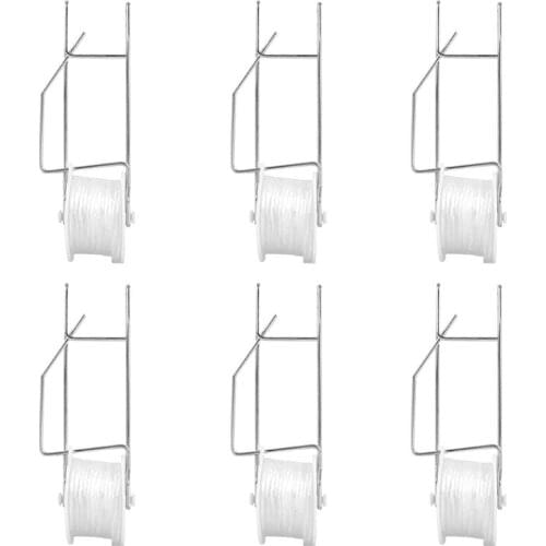 1/6/10pcs Plant Roller Hooks for tomato Plants Flower Vine Twine Crop Trellis Vegetable Greenhouse Trellising Kit