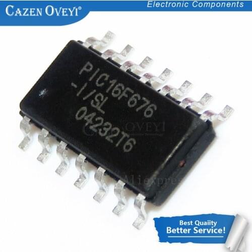 1pcs/lot PIC16F676-I/SL PIC16F676 SOP-14 new original In Stock
