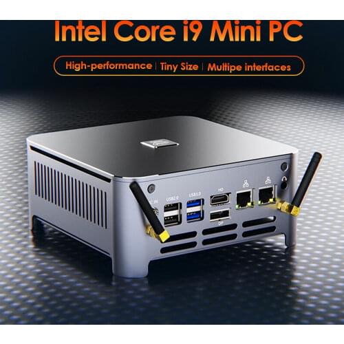 2021 TOPTON Mini PC Windows 10 Xeon W-10885M Core i9 10980HK 2*DDR4 2*M.2 NVME 2*Lan Barebone PC DP HDMI HTPC NUC 4K Computer