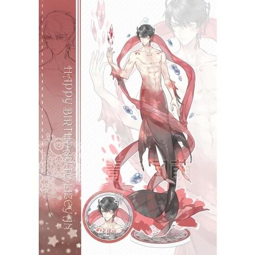 Acrylic Stand New Love and Producer Mr love Victor Gavin Lucien Kiro Mermaid Display Limited cosplay thoughtful Christmas gift
