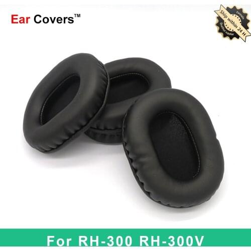Ear Pads For Roland RH-300 RH-300V RH 300 300V Headphone Earpads Replacement Headset Ear Pad PU Leather