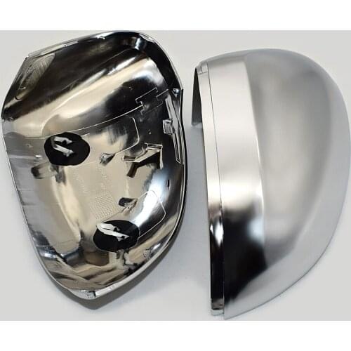 ANZULWANG For Volkswagen VW Passat B8 2015-2019 Matt Chrome Mirror Cover Rearview Side Mirror Cap Housing