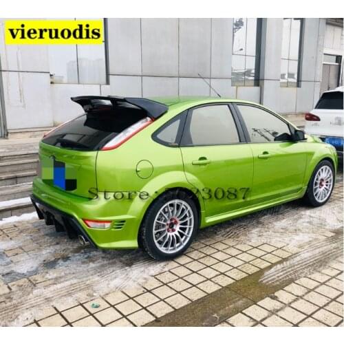 Big spoiler for Ford Focus RS 2005 to 2014 high quality ABS material rear window wing spoiler for Ford Focus by primer paint