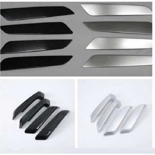 For Audi Q5 Q5L 2018 2019 2020 2021 Styling Left Hand Driver Door Inner Window Glass Panel Armrest Lift Switch Button Trim 4pcs