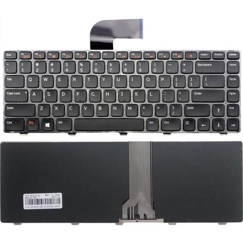 Laptop keyboard For DELL Inspiron 14R N4110 M4110 N4050 M4040 N5050 M5050 M5040 N5040 3330 X501LX502L P17S P18 N4120 US