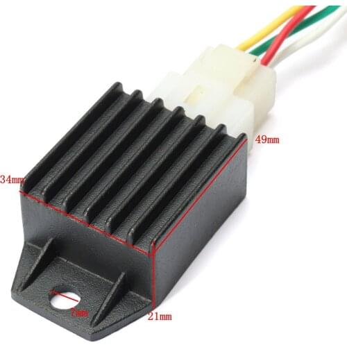 CDI Wire Harness Assembly Wiring Set for 50cc-125cc Chinese ATV Electric Quad NJ88