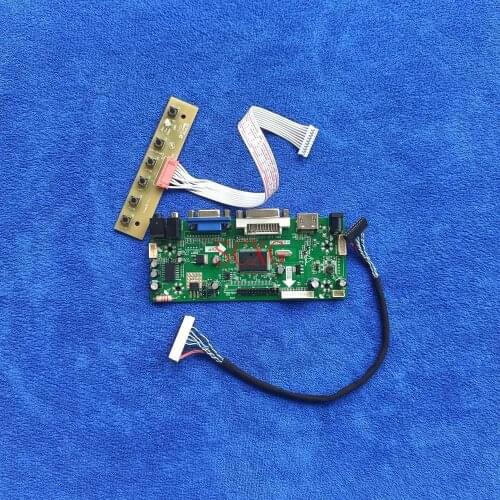 LVDS 30-Pin For B154EW09/LP154WX7 Panel HDMI-compatible VGA DVI 1024*600 Monitor M.NT68676 drive controller board Kit LCD/LED