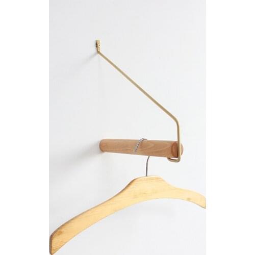 Wall Mount Decoration Hook Wall Creative Wooden Bedroom Door Hook Hanger