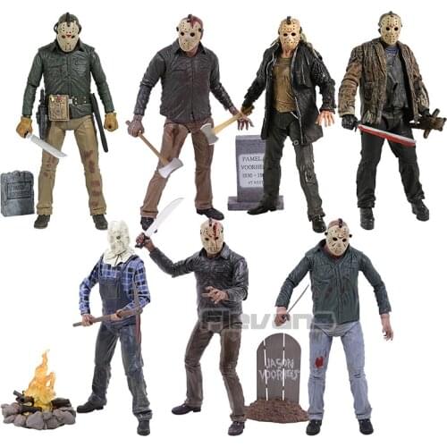 NECA Ultimate Jason Voorhees 7" Action Figure Collection Model Toy