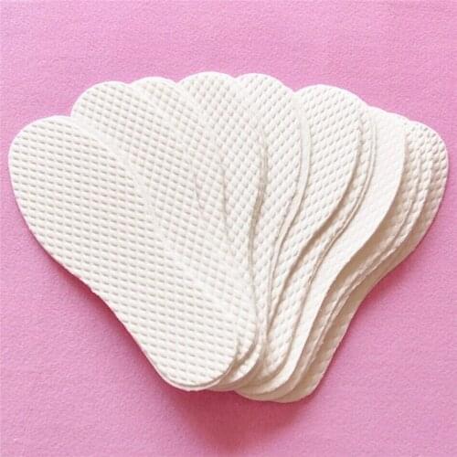 3 Pairs/Lot Disposable Comfortable Shoes Insoles For Men Women, White Wood Pulp Soft Inserts, Light Palmilha For Footwear