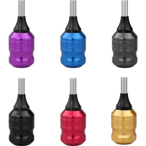 Wholesale Tattoo Machine Handle Carved Aluminum Alloy Motor Handle Lock Short Adjustable