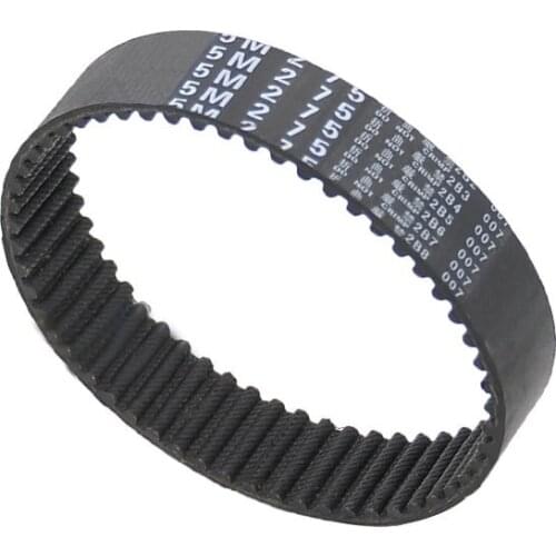 1Pcs HTD 5M-250 To 5M-300, Closed Loop Timing Belt, Synchronous Belt Black Rubber Width 15mm Pitch 5mm