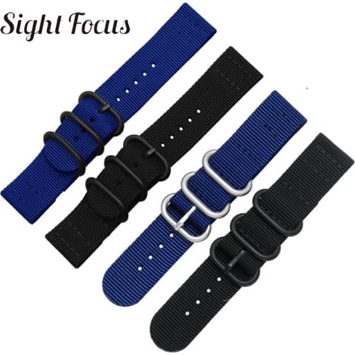 22MM Nylon Watch Strap For suunto 9 Peak Watch Band Zulu Nato Strap Wristband Woven Ring Buckle Fabric Watchband Bracelet