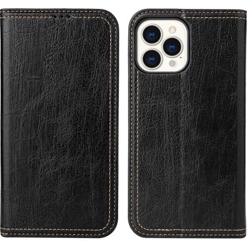 Luxury Retro Pu Leather Magnet Flip Case Cover For iPhone 11 12 Pro 7 8 Plus X Xs Xr XS Max Card Slots And Stand Holder