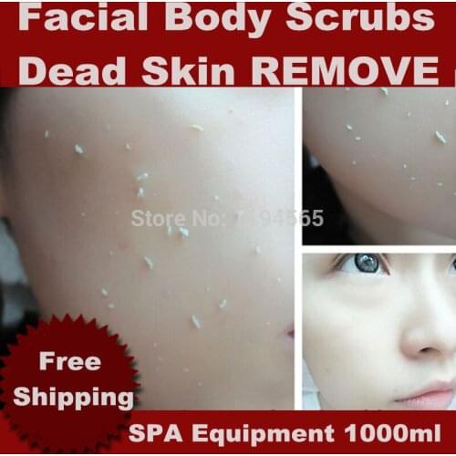 Rose Dead Skin Remove Peeling Removal Facial Body Scrubs Polishes Spa Gel 1000ml Beauty Salon Equipment Wholesale