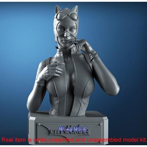 Wong Work Unpainted 25cmH 3D Printing Unassembled Garage Kits GK Model Kit Figure Statue TTG-210422-28