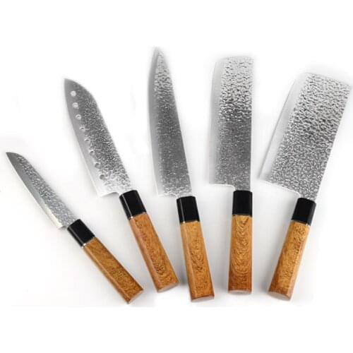 Japanese Kitchen Knife Stainless Steel Chef Butcher Knives Vegetable Meat Cleaver Lightweight Utility Slicing Cooking Knife