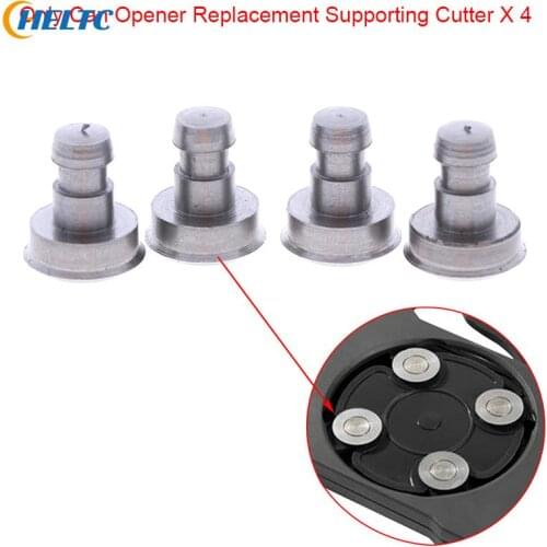 1/4PCS Universal Topless Can Opener Easy To Install Powerful Canned Beverage Bottle Opener Supporting Cutter Tools