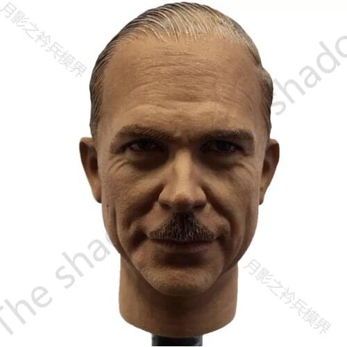 1/6 Scale Guderian Head Sculpt for WWII 12in action figure doll toy collection