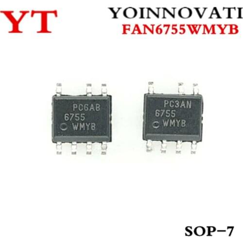 100 PCS FAN6755WMYB FAN6755 6755 SOP7 Best quality