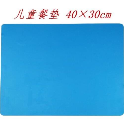 100pcs 40x30cm Silicone Baking Mat Baking Sheet Placemat Table Mat Non-Stick Baking Pastry Tools Rolling Dough Mat Wholesale