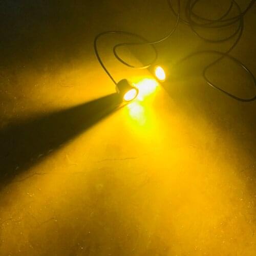 12v Car Rearview Side Mirror styling light Door Step light Eagle eye LED DRL driving light Reverse lamp Backup tallight W/R/B