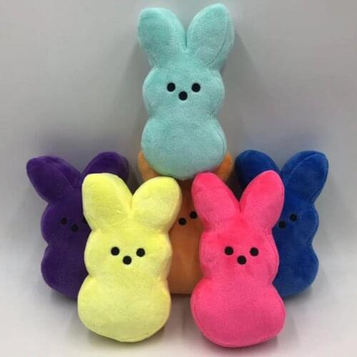 15CM Cute Animal Star Carrot Peep Bunny Doll Kawaii Room Desktop Sofa Decor rabbit Plush stuffed Toy Comfort Doll for kids