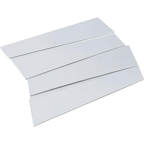 4Pcs Car Window Moulding Trim Decoration for Mercedes Benz E Class W213 E200 E300 2016-2019