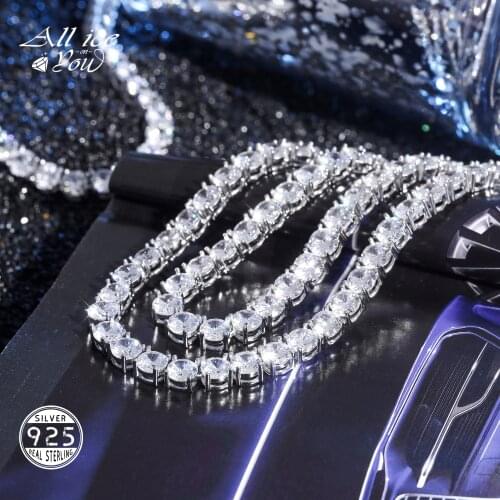 Серебряные ожерелья ALL ICE ON YOU China At AliExpress