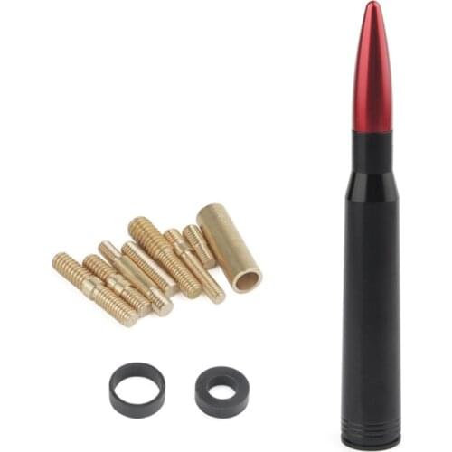 50LC Vehicle Stubby Antenna Mast Bullet Car Antenna Replacement for Fo rd F Series F150 Raptor F250 F350 F450