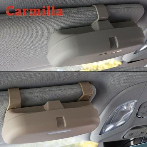 Carmilla Car SunGlasses Box Cases Storage Net Auto Upgrade Organizer Eyeglasses Glasses Holder Protect Case Auto Accessories