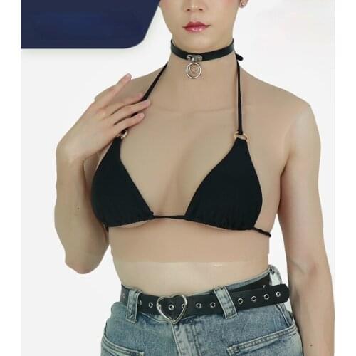 Crossdresser Large C Cup Silicone Fake Boobs Huge Breast Forms Realistic Large Breast for Crossdressing Cosplay Shemale