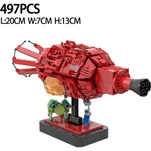 DIY Red Dwarf and Starbug MOC Creative Building Blocks Collection Cartoon Scene Toys Educational Gifts For Children