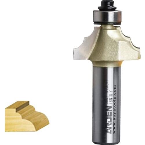 FRENCH TRADITIONAL ROMAN OGEE TABLE BIT Arden Router Bit - 1/4*1/2 - 1/2" Shank - Arden A0802074
