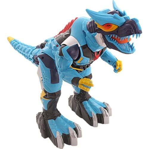 Dinosaur Toys Electric RC Dino Deform Robot Remote Control Animal Model Tyrannosaurus Rex Music Dance Kids Pet Boys Gifts