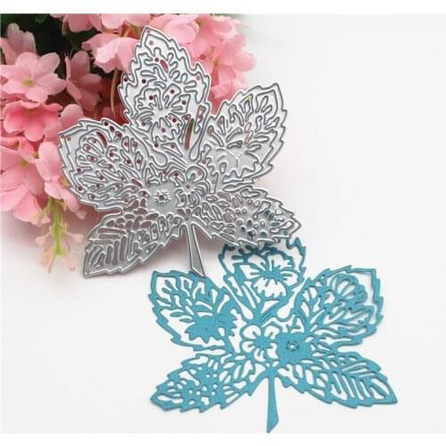 Maple Leaf Flower Metal Cutting Dies for Scrapbooking New 2019 Craft Die Cut Card Making Embossing Stencil