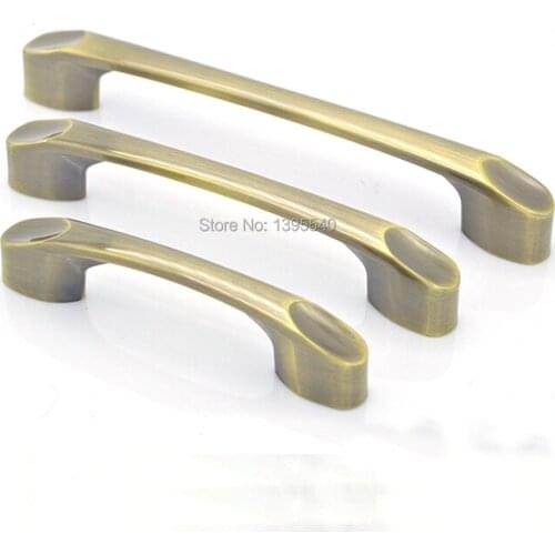 New 160mm Modern Cabinet Drawer Handles Bronze Solid Knobs Sample Furniture Handle Cupboard Closet Zinc Alloy Handle Pulls Bars