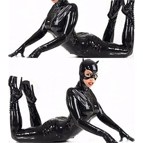 New Sexy Foot-closed Masked Cosplay Cat Girl One-piece Bar DS Pole Dancing Stage Costume Nightclub Uniform