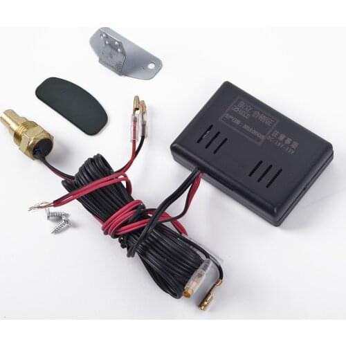 Universal LED Digital Water Temperature Gauge Kit And Sensor Plug For Auto Car X