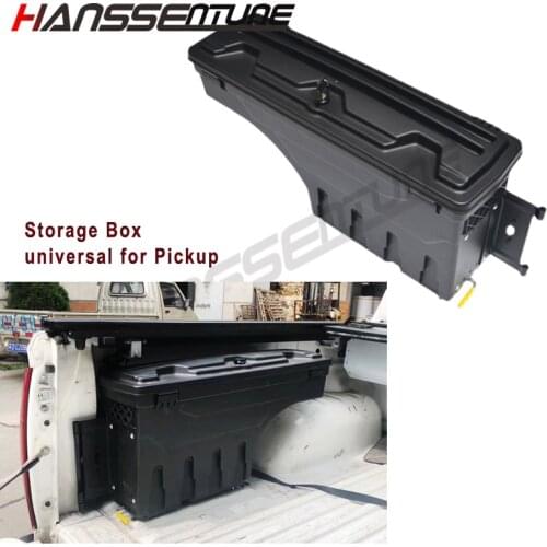 Universal Pickup Car Accessories Rear Truck Storage Tooling Box for Hilux, D-max, Triton, Navara, Colorado, Greatwall